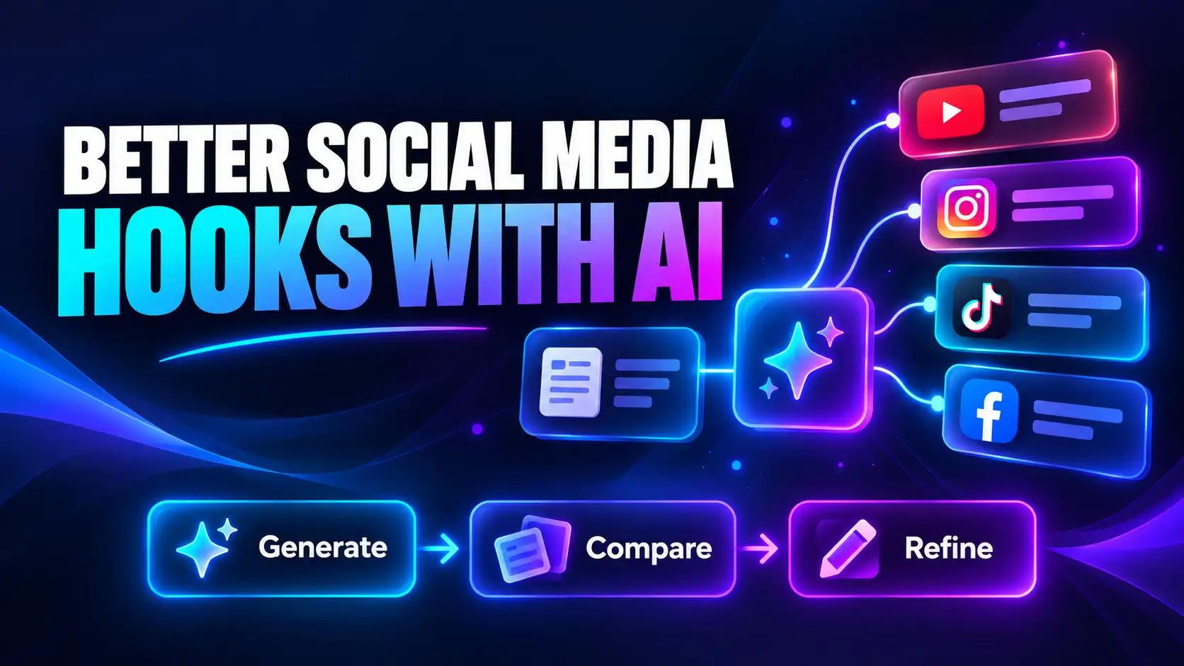 How to Create Better Social Media Hooks With AI